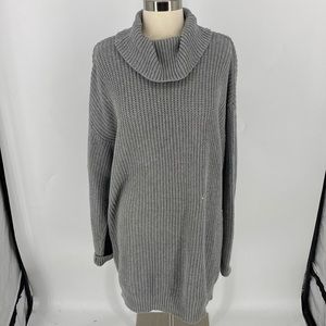 REVOLVE Lovers + Friends Cowl Neck Knit Long Sweater dress